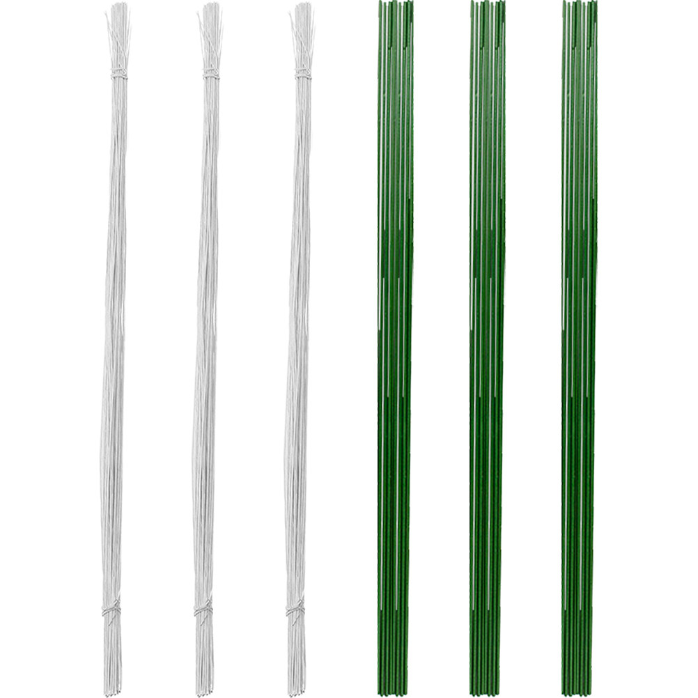 Wedding Decoration Supply - 200 Stück Papier-Blumenstiele Florale Stäbe für