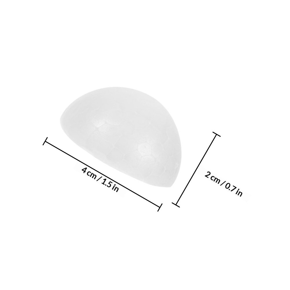 100 Stück Weiße Hemisphärische – Wedding Decoration Supply Bewertung und Preis