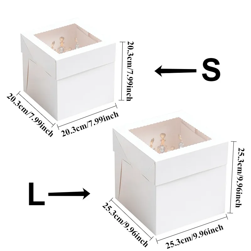 yes2/4/6 Stück Einweg-Kuchenbo – Wedding Decoration Supply Bewertung und Preis