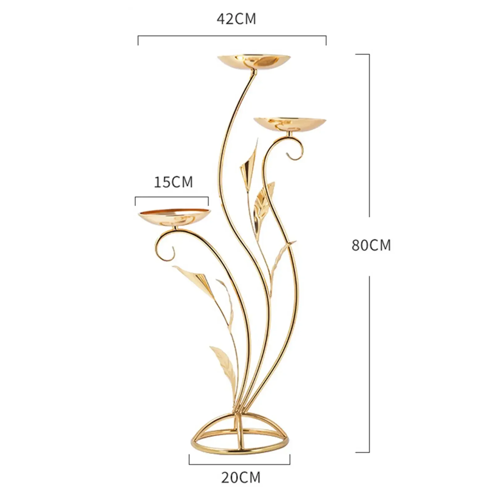 Goldener Blumenständer für Hoc – Wedding Decor Supply Store Bewertung und Preis