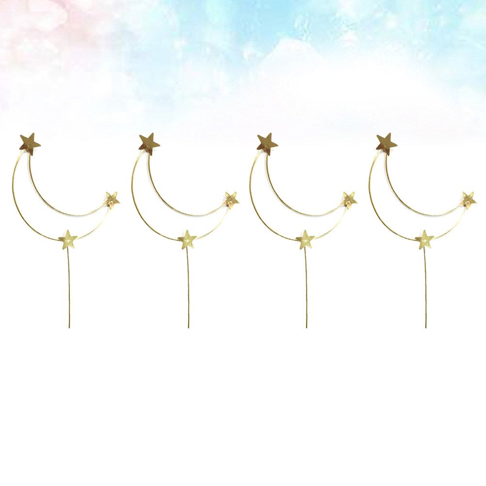 4 Stück Kuchendekorationen in  – Wedding Decoration Supply Bewertung und Preis