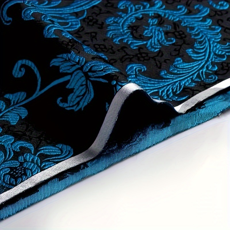 3D Blauer Phönixschwanz-Brokat – Wedding Decoration Supply Bewertung und Preis